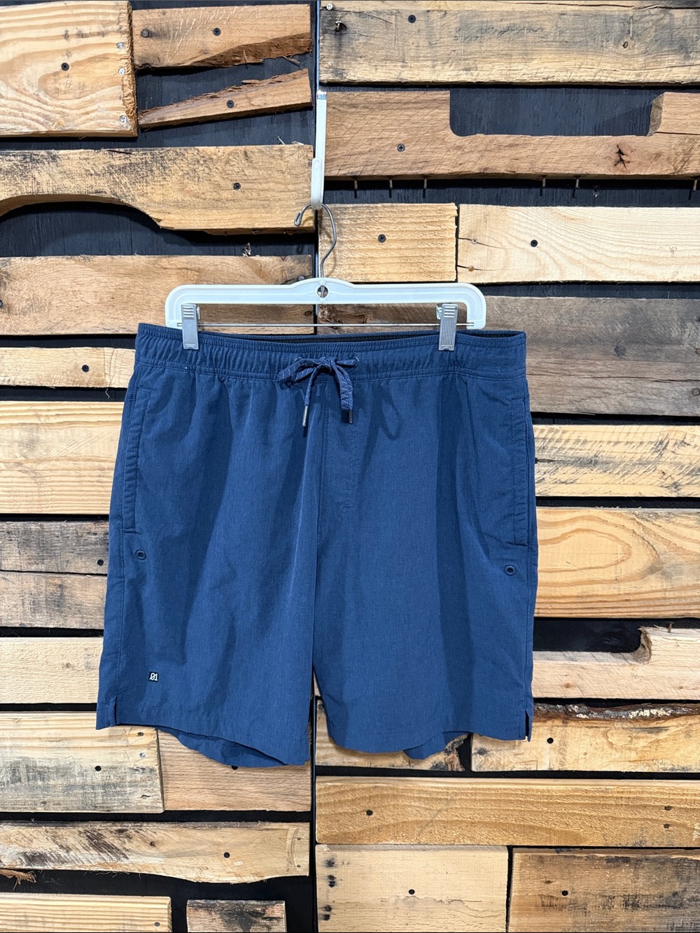 01. ALGO Gym to Swim AirTech Performance Blue  8" Short - men's XL